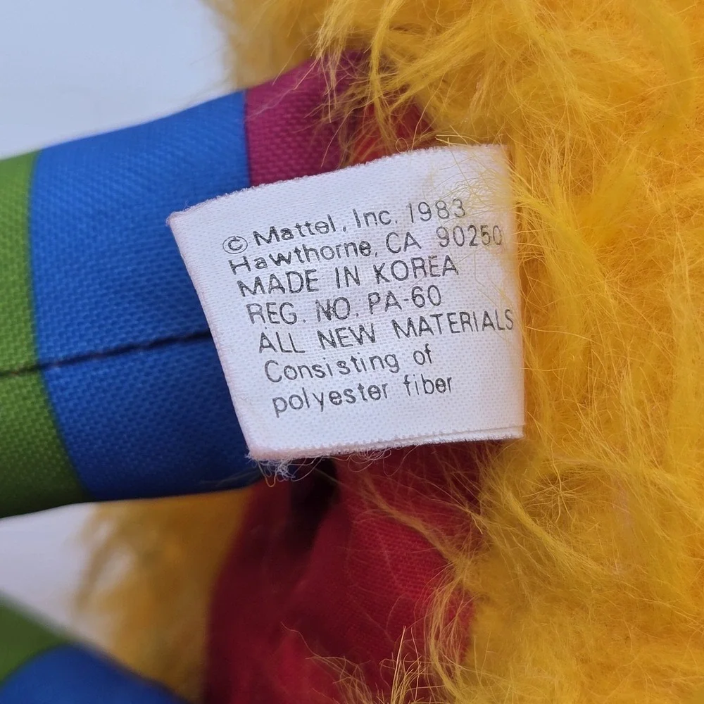Mattel Rainbow Brite TWINK Yellow Sprite 12